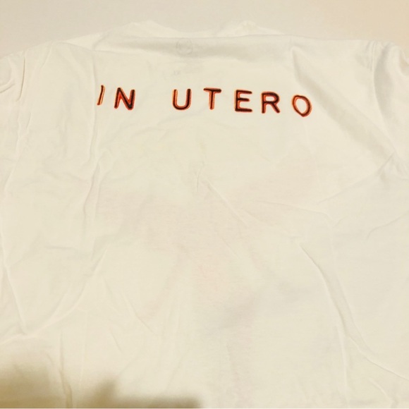 Live Nation Nirvana In Utero White T Shirt - Picture 2 of 4